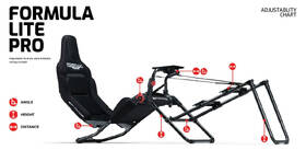 Pretekársky kokpit Next Level Racing Formula LITE Pro čierny

 obrázok produktu 8 z 10