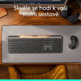 Klávesnica Logitech Signature Slim Solar+, US sivá

 obrázok produktu 13 z 18