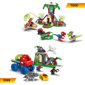 Stavebnica LEGO® Marvel Spidey a jeho fantastickí priatelia  11198 Spin, Electro a naháňačka s dinosaurím vozidlom 

 obrázok produktu 3 z 9