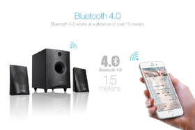 Reproduktory Fenda F&D F210X 2.1, bluetooth, rádio, USB, diaľkové ovládanie čierne

 obrázok produktu 1 z 6