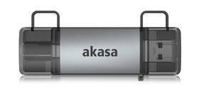 Čítačka pamäťových kariet AKASA AK-CR-12, 2in1, USB/USB-C 3.2 strieborná

 obrázok produktu 2 z 7