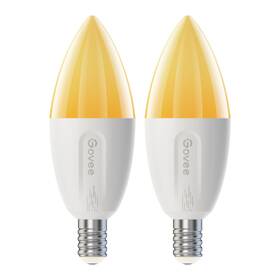 Inteligentná žiarovka Govee E14, RGBWW, 5W-50W, 450lm, Long Life, Matter (2 ks) biela

 obrázok produktu 2 z 6