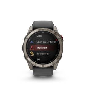 Inteligentné hodinky Garmin fenix 8 Pro 51 mm AMOLED Sapphire - Titanium / Graphite Silicone Band 

 obrázok produktu 2 z 14