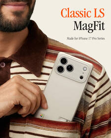 Kryt na mobil Spigen Classic LS MagSafe na Apple iPhone 17 Pro Max sivý

 obrázok produktu 10 z 20