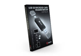 Čítačka pamäťových kariet C-Tech UCR-02-AL, USB 3.0/USB-C, SD/micro SD 

 obrázok produktu 1 z 1