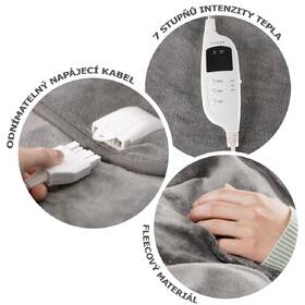 Vyhrievacia deka Lanaform Heating Overblanket sivá

 obrázok produktu 1 z 7