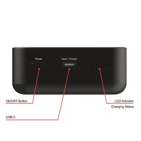 Powerbank Verbatim Charge 'n' Go Essentials 20000 mAh čierny

 obrázok produktu 3 z 5