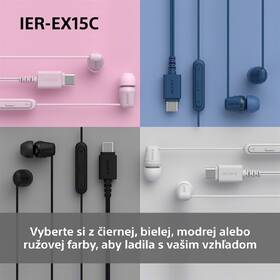 Slúchadlá Sony IER-EX15C, USB-C biela

 obrázok produktu 5 z 6