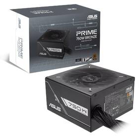Zdroj Asus Prime 750W Bronze, 80 Plus Bronze čierny

 obrázok produktu 11 z 12