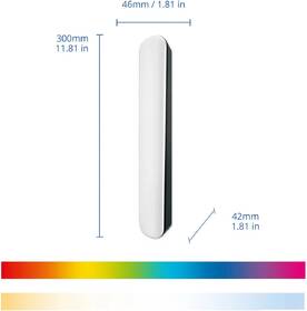 Stolové svietidlo Philips Smart LED Bar 30 cm RGBIC EU biele

 obrázok produktu 6 z 9