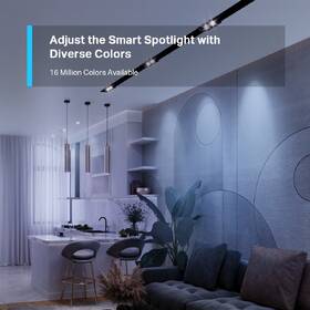 Inteligentná žiarovka TP-Link Tapo L630, Smart Wi-Fi, GU10, 3,7W, RGB 

 obrázok produktu 6 z 7