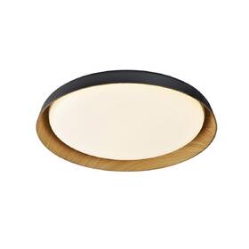 LED stropné svietidlo Top Light Satellite 50C RC, s diaľkovým ovládačom, 48W, 4800lm, stmievanie, pamäť, priemer 53cm čierne/drevené

 obrázok produktu 2 z 4