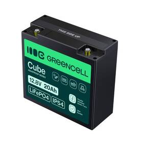 Olovený akumulátor Green Cell CUBE LiFePO4, 20Ah, 12.8V, 256Wh pre traktor, elektrické vozidlá čierny

 obrázok produktu 1 z 3
