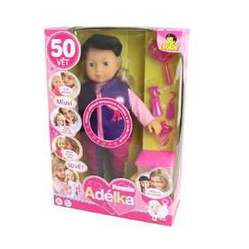 Bábika MaDe Adélka 95620 50 vět, žokejka, 38cm 

 obrázok produktu 2 z 3
