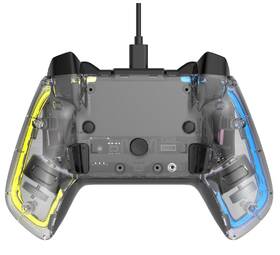 Gamepad Canyon GP-2 RGB 4v1 (Nintendo Switch, Android TV, PC, PS3) priehľadný

 obrázok produktu 3 z 4