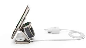 Bezdrôtová nabíjačka Cubenest SQ312 Pro, 3v1, Qi2, MagSafe - titánová 

 obrázok produktu 11 z 16