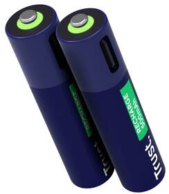 Batéria nabíjacia Trust AAA, USB-C, 2ks 

 obrázok produktu 2 z 7