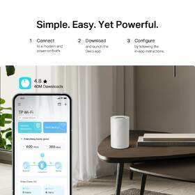 Router TP-Link Deco BE68 Wi-Fi 7 BE14000 Tri-Band (3-pack) biely

 obrázok produktu 6 z 7
