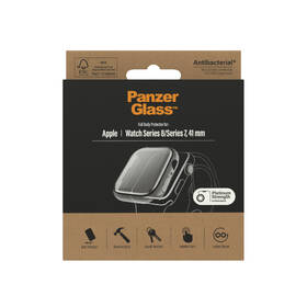 Ochranné puzdro PanzerGlass Full Protection na Apple Watch 7/8 (41 mm) priehľadné

 obrázok produktu 4 z 4