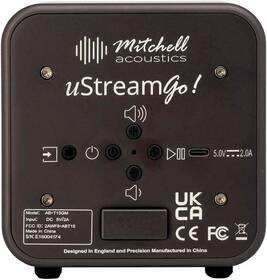 Prenosný reproduktor Mitchell Acoustics uStream Go! 2 ks sivý

 obrázok produktu 2 z 5