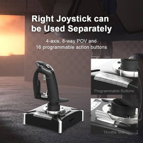 Joystick PXN 2119 PRO Flightstick čierny

 obrázok produktu 9 z 11