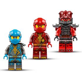 Stavebnica LEGO® NINJAGO® 71830 Kaiov búrkový jazdec a drak 

 obrázok produktu 8 z 8