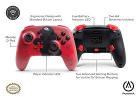 Gamepad PowerA Enhanced Wireless Controller, Nintendo Switch - Mario Silhouette červený

 obrázok produktu 5 z 5