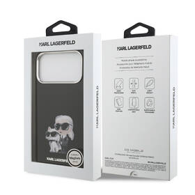 Kryt na mobil Karl Lagerfeld IML Aquarelle Karl and Choupette na Apple iPhone 17 Pro čierny

 obrázok produktu 7 z 7
