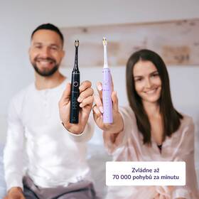 Súprava zubných kefiek TrueLife SonicBrush Compact Duo Black / Lavender čierna/fialová

 obrázok produktu 10 z 11