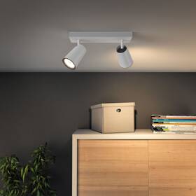Bodové svietidlo Philips Paisley, 2xGU10 biele

 obrázok produktu 2 z 3