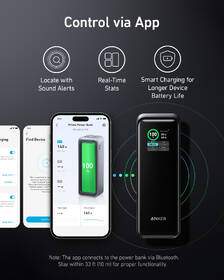 Powerbank Anker Prime, 27650 mAh, 250W čierny/sivý

 obrázok produktu 2 z 5