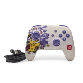 Gamepad PowerA Enhanced Wireless Controller na Nintendo Switch - Pokémon Pikachu Blossom biely/fialový

 obrázok produktu 3 z 4