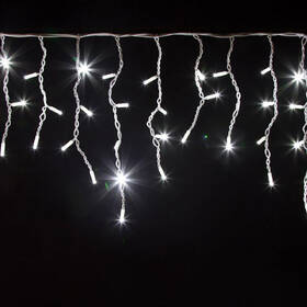Vianočné osvetlenie ColorWay vonkajšie, 192 LED, 220V AC, 6× 0,6m, studená biela 

 obrázok produktu 7 z 19
