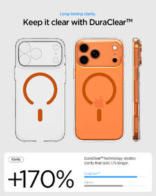 Kryt na mobil Spigen Ultra Hybrid MagSafe na Apple iPhone 17 Pro / 18 Pro priehľadný

 obrázok produktu 9 z 14
