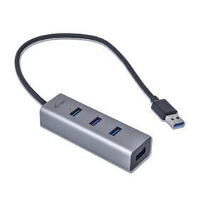 USB Hub i-tec Metal USB 3.0 / 4x USB 3.0 sivý

 obrázok produktu 1 z 4