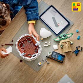 Stavebnica LEGO® Star Wars™ 75403 Grogu™ ve vznášejícím se kočárku 

 obrázok produktu 6 z 9