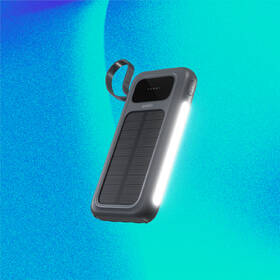 Powerbank Spello by Epico ForcePack 5in1 10000mAh solární, s integrovanými káblami SP15 sivá

 obrázok produktu 3 z 5