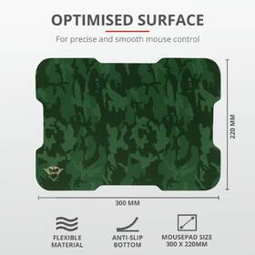 Myš Trust GXT 781 Rixa Camo Gaming & Mouse Pad čierna/zelená

 obrázok produktu 13 z 13