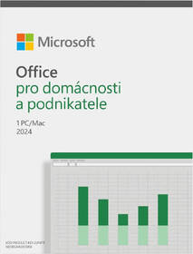 Softvér Microsoft Office 2024 pro domácnosti a podnikatele CZ 

 obrázok produktu 1 z 2