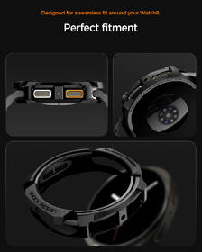 Ochranné puzdro Spigen Rugged Armor na Samsung Galaxy Watch 8 (44mm) čierny

 obrázok produktu 16 z 16