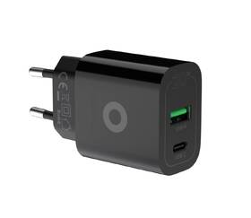 Nabíjačka do siete Mobile Origin PD20W MO12, 1x USB-A, 1x USB-C čierna

 obrázok produktu 1 z 14
