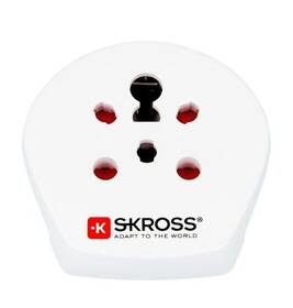 Cestovný adaptér SKROSS pre cudzincov v ČR (India-Israel-Denmark to Europe) 

 obrázok produktu 1 z 4