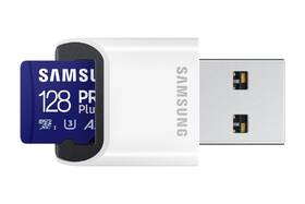 Pamäťová karta Samsung 128GB UHS-I U3 (180R/130W) + USB adaptér 

 obrázok produktu 1 z 5