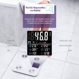 Osobná váha TrueLife W6 BT 

 obrázok produktu 8 z 12