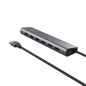 USB Hub Trust Halyx 7 Port USB 3.2 Gen1 

 obrázok produktu 1 z 11