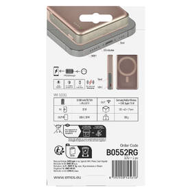Powerbank EMOS WI 1031, 20W, 10000 mAh 

 obrázok produktu 17 z 19