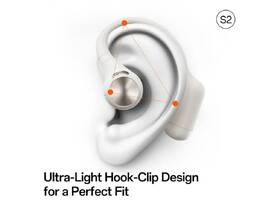 Slúchadlá OneOdio OpenRock S2 – Športové otvorené bezdrôtové slúchadlá s Bluetooth biela

 obrázok produktu 2 z 5
