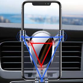 Držiak na mobil WG 35, do mriežky čierny

 obrázok produktu 3 z 5