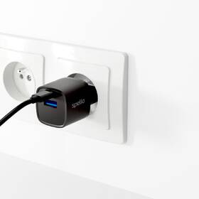 Nabíjačka do siete Spello by Epico ForceBoost GaN 20W 1x USB-A čierna

 obrázok produktu 4 z 7