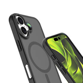 Kryt na mobil Mobile Origin Hybrid MagSafe na Apple iPhone 16 čierny

 obrázok produktu 3 z 9